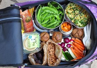 healthy Travel Snacks - travel - road trip - airplane ride - trip - c=vacation - snacks -healthy eating - clean food - kids food