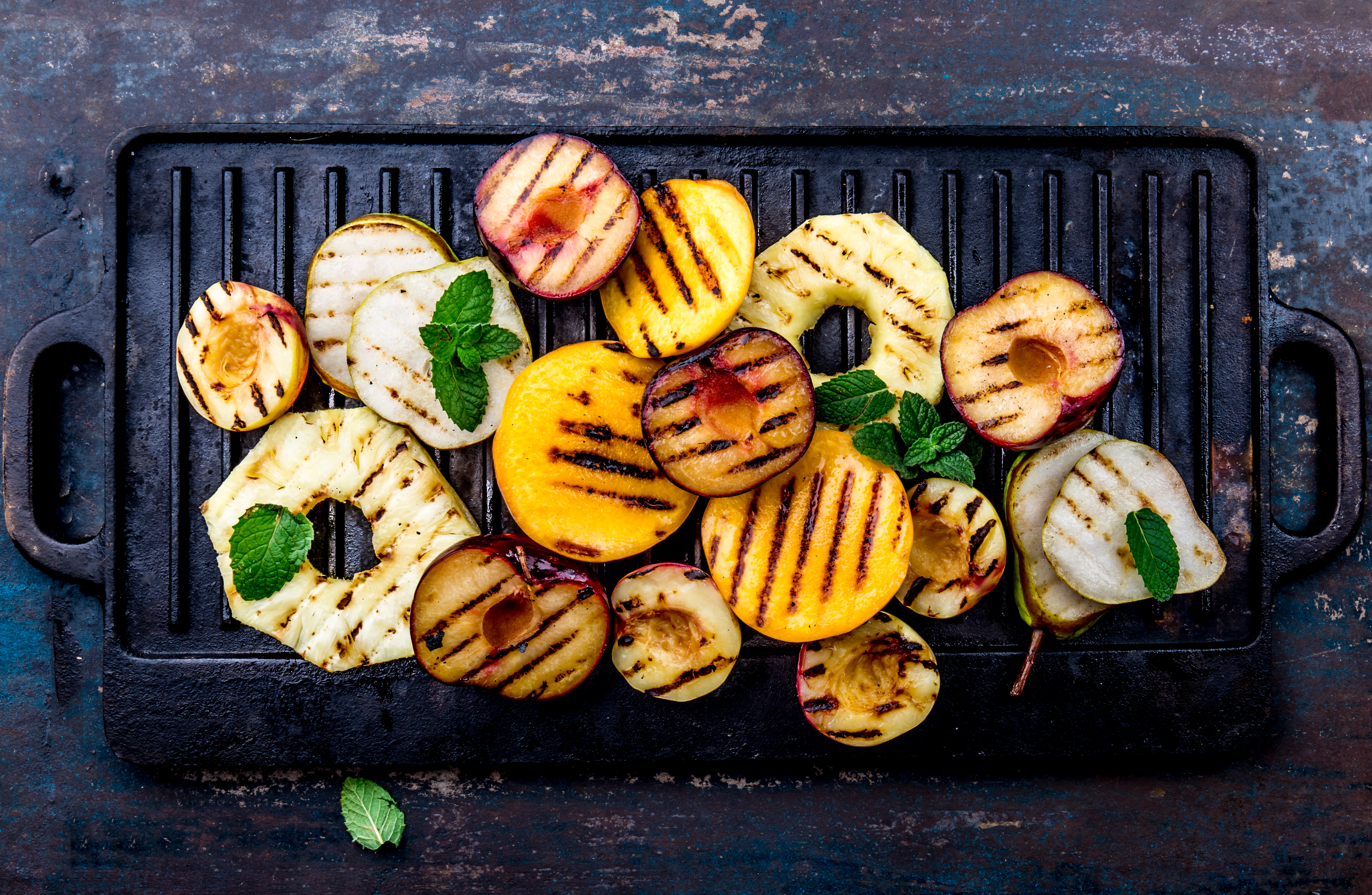 summer grilling - grilled veggies - grillied vegetables - grilled fruit - grilled peaches - grilled avocados - grilled corn - grilled melon - BBQ - outdoors - outdoor cooking - camping - cookout - summer - summertime - stone fruit
