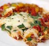 tuscan tomato skillet-brunch-brunch recipe-breakfast idea- vegan recipe -vegetarian breakfast