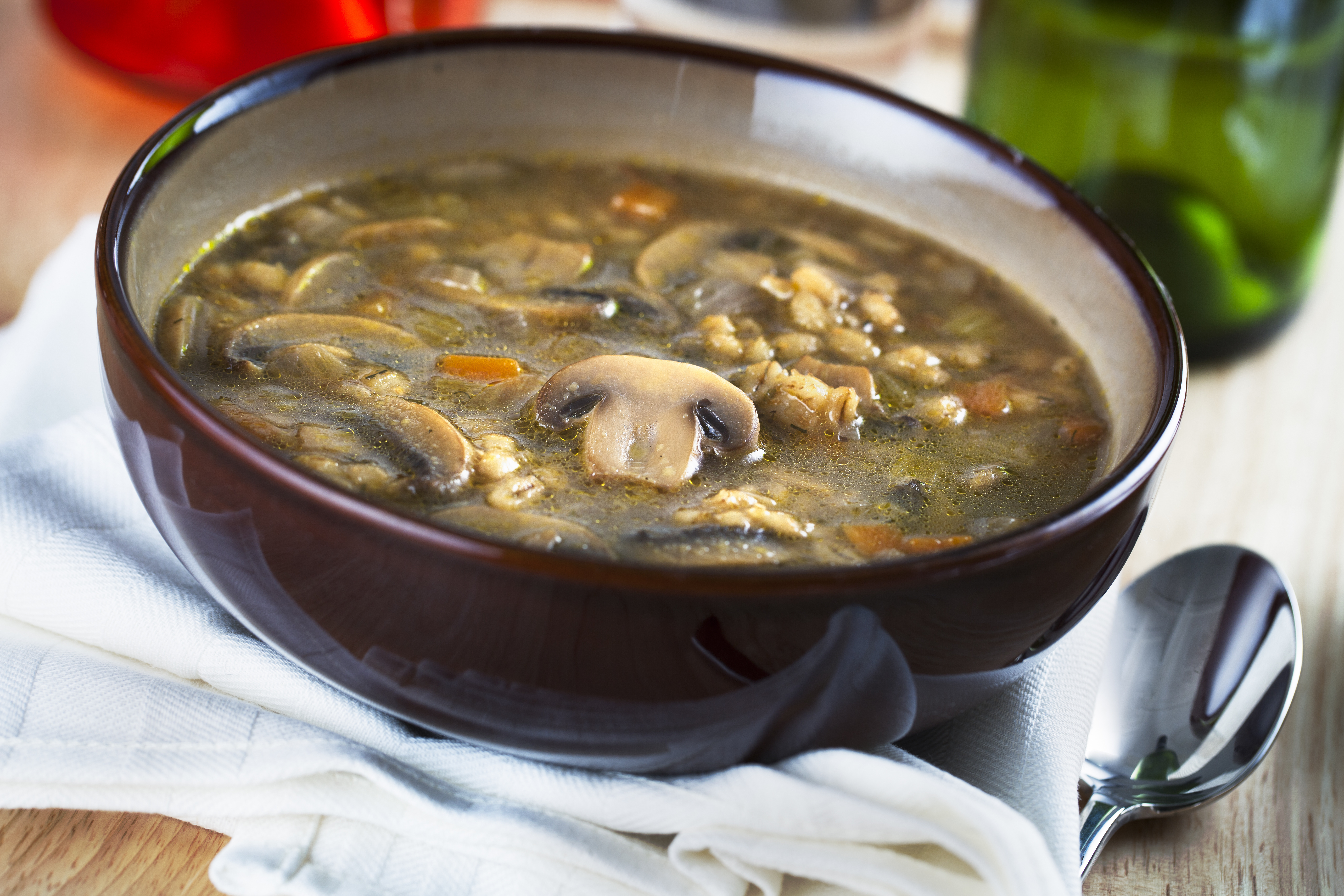 juice cleanse - organic juice cleanse - juice cleanse recipes - juice detox - mushroom barley soup - homemade soup