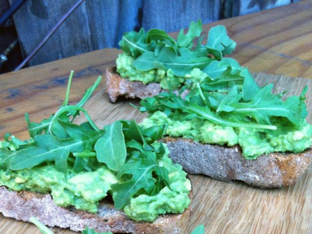healthy organic breakfast - avocado toast - organic recipe - organic breakfast - avocado recipe - avocado toast recipe - avocado dijon recipe - avocado arugula