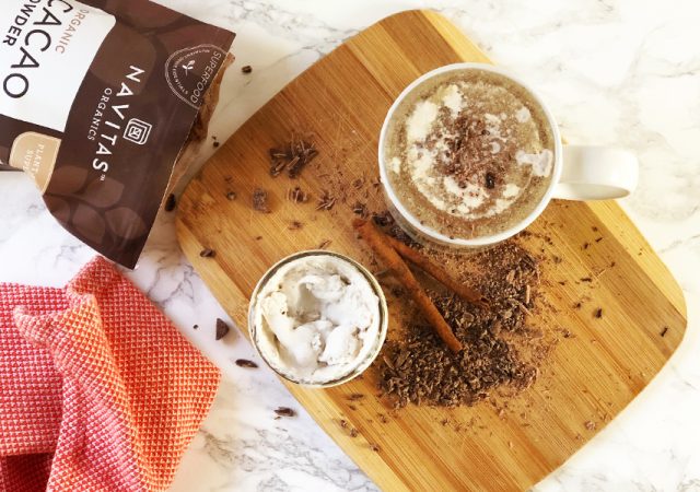 healthy hot cocoa - healthy hot chocolate - healthy warm drinks - healthy winter drinks -