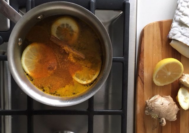 cold and flu tonic recipe - holistic health - health and wellness - recipe - ginger - lemon - an organic conversation - green living - green media - inspiration - education - Helge Hellberg - holistic remedies - naturopathic - home remedies - cold and flu - cold season