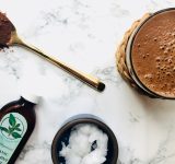 peppermint mocha recipe - mocha - coffee - recipe - healthy mocha - sugar-free - beverage - beverages - peppermint - cocoa - latte