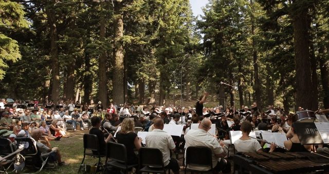 symphony for nature - documentary - crater lake - music - orchestra - drums - connection - interconnectedness - music - nature - film - green film festival