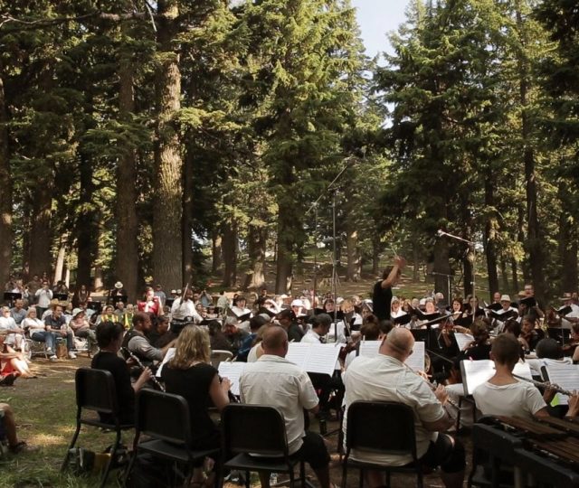 symphony for nature - documentary - crater lake - music - orchestra - drums - connection - interconnectedness - music - nature - film - green film festival