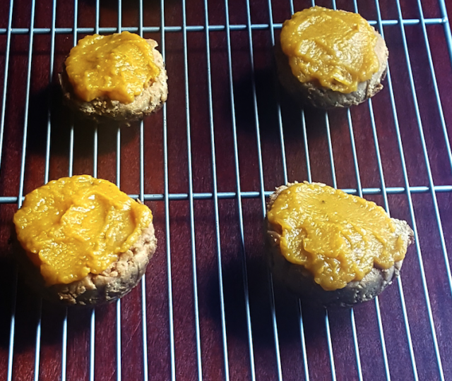 apple pumpkin pup-cakes - an organic conversation