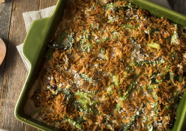 healthy green bean casserole - healthy recipes - organic casserole - organic green bean casserole - comfort food - healthy comfort food - healthy casserole - green bean recipe - organic green bean casserole recipe - green bean casserole recipe - healthy green bean casserole recipe